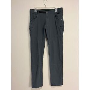 NEBU Pants The Rob Roy Slim Fit Gray Green Mens 32x34 Hiking Utility Outdoors